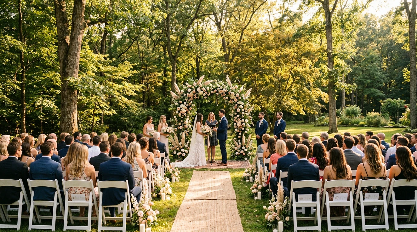 Outdoor ceremony
